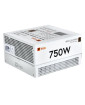 Vida 750W Heracles White ATX Gaming PSU, 80+ Bronze, 14cm Ultra-Quiet FDM Fan, Flat White Cables, Power Lead Not Included