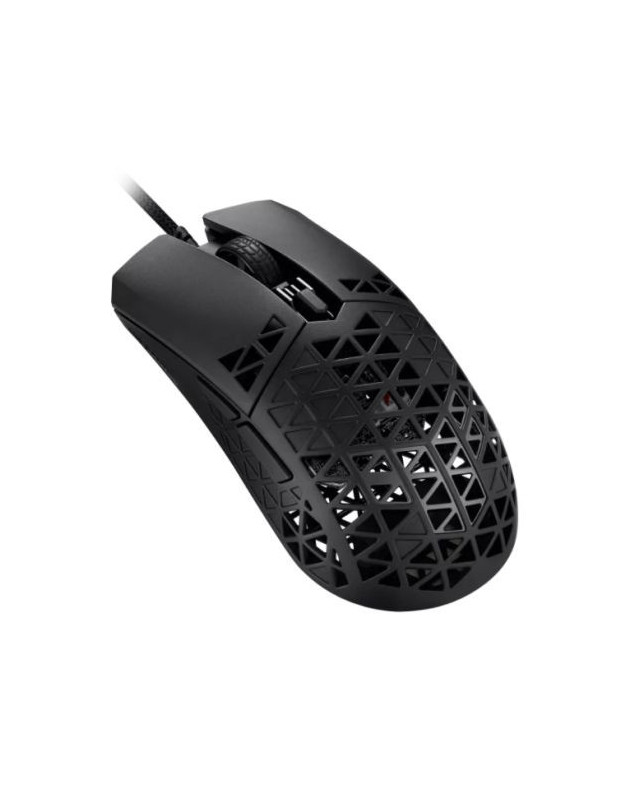 Asus TUF Gaming M4 Air Lightweight Gaming Mouse, 16000 DPI, 6 Programmable Buttons, IPX6, Antibacterial Guard, Pure PTFE feet
