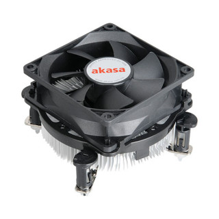 Akasa AK-CCE-7102EP Ultra Quiet Heatsink and Fan, Intel 1200/115X/775, Ultra Quiet PWM Fan, 73W TDP