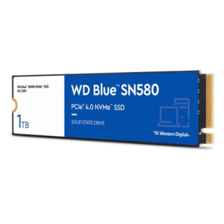 WD 1TB Blue SN580 M.2 NVMe Gen4 SSD, M.2 2280,...