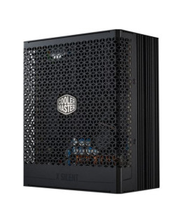 Cooler Master 850W X Silent Edge Platinum ATX 3.1 Fanless PSU, Fully Modular, Digital Monitor, PCIe 5.1, 80+ Platinum