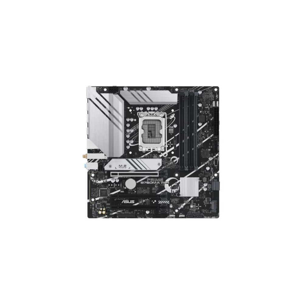 Asus PRIME B760M-A WIFI, Intel B760, 1700, Micro ATX, 4 DDR5, 2 HDMI, DP, Wi-Fi 6, 2.5G LAN, PCIe4, 2x M.2