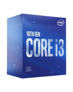 Intel Core I3-10100F CPU, 1200, 3.6 GHz (4.3 Turbo), Quad Core, 65W, 14nm, 6MB Cache, Comet Lake, No Graphics