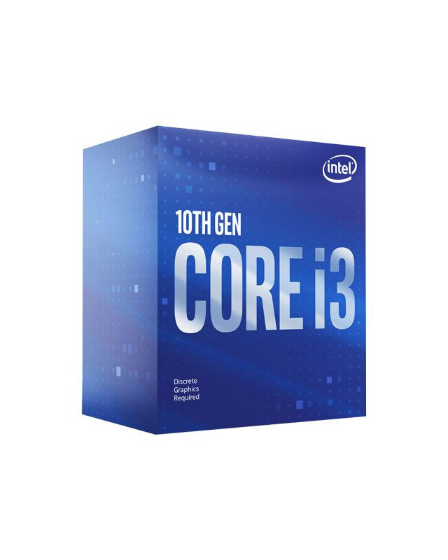 Intel Core I3-10100F CPU, 1200, 3.6 GHz (4.3 Turbo), Quad Core, 65W, 14nm, 6MB Cache, Comet Lake, No Graphics