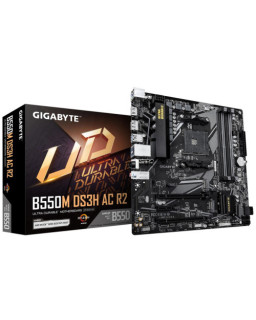 Gigabyte B550M DS3H AC R2 AMD AM4 Socket Micro...