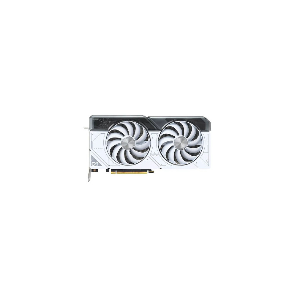 Asus DUAL RTX4070 SUPER OC White, PCIe4, 12GB DDR6X, HDMI, 3 DP, 2550MHz Clock, Overclocked