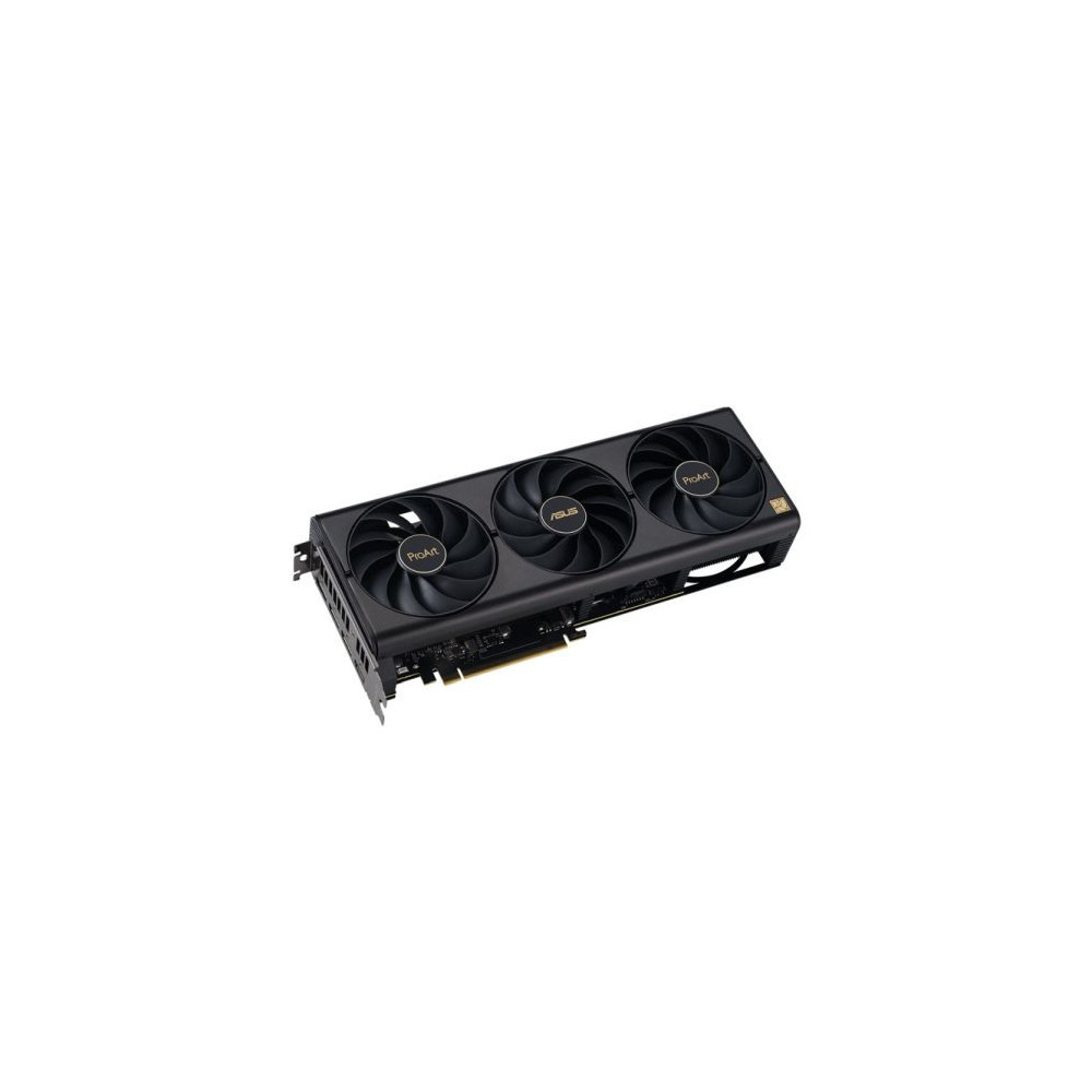 Asus ProArt RTX4080 SUPER OC, PCIe4, 16GB DDR6X, HDMI, 3 DP, 2640MHz Clock, Overclocked, Compact 2.5 Slot Design