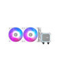 MSI MAG CORELIQUID A13 240mm Liquid CPU Cooler, 2x CycloBlade 7 ARGB PWM Fans, ARGB Cooling Block, White