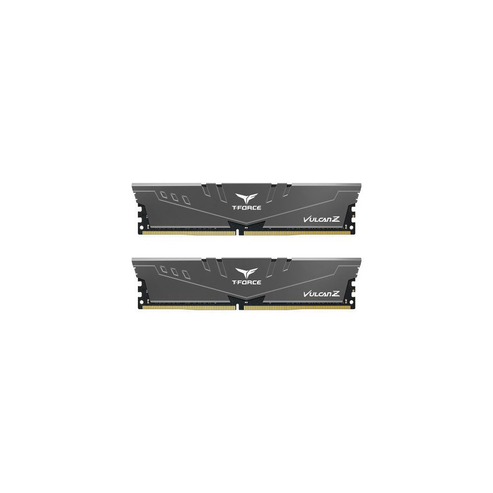 Team T-Force Vulcan Z 32GB Kit (2 x 16GB), DDR4, 3600MHz (PC4-28800), CL18, XMP 2.0, DIMM Memory, Grey