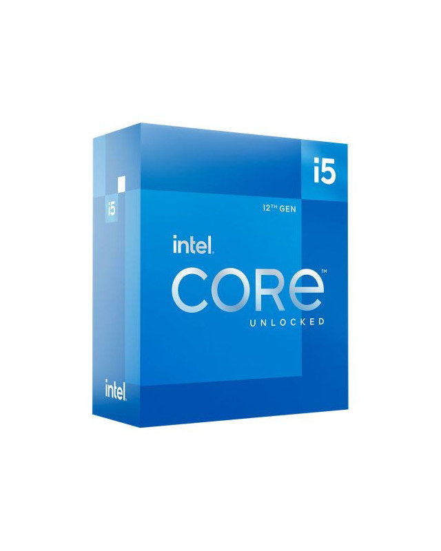 Intel Core i5-12600K CPU, 1700, 3.7 GHz (4.9 Turbo), 10-Core, 125W (150W Turbo), 10nm, 20MB Cache, Unlocked, Alder Lake, NO HEATSINK/FAN