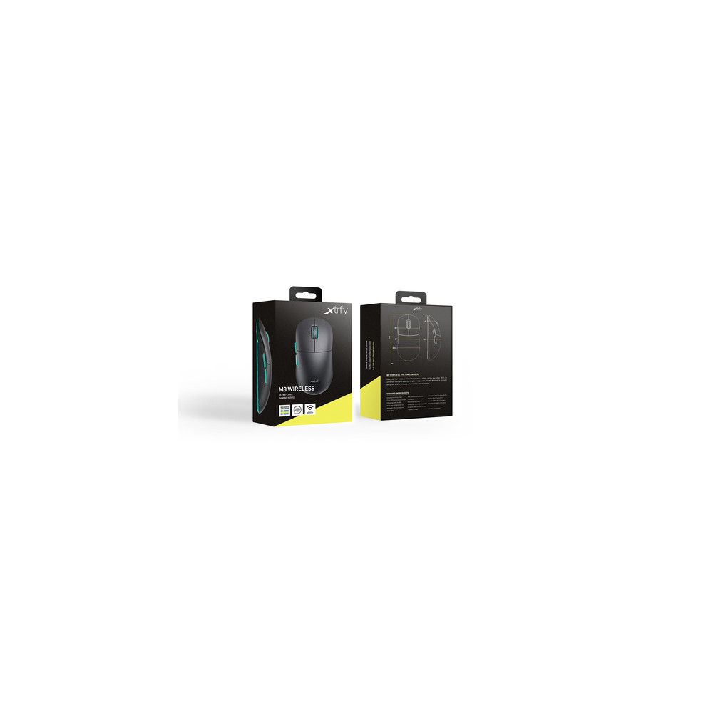 XTRFY M8 WIRELESS BLACK