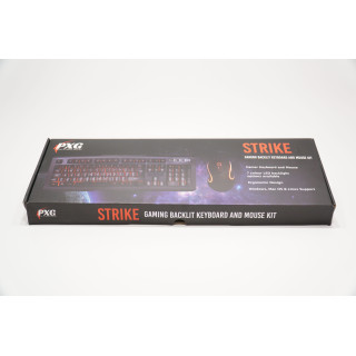 Pulse PXG Strike LED Gaming Desktop Kit,...
