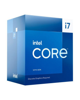 Intel Core i7-13700F CPU, 1700, 2.1 GHz (5.2 Turbo), 16-Core, 65W (219W Turbo), 10nm, 30MB Cache, Raptor Lake, No Graphics