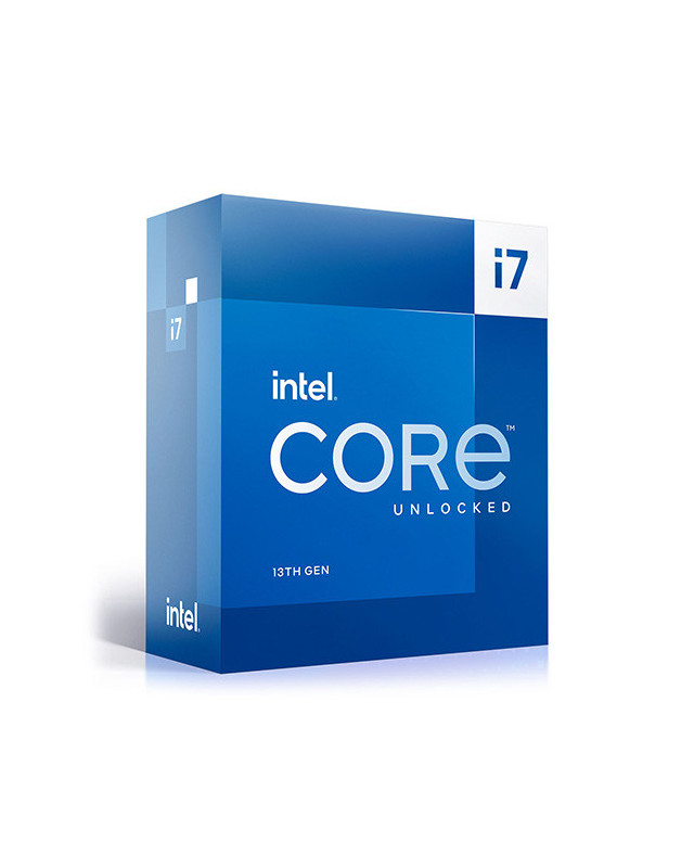 Intel Core i7-13700K CPU, 1700, 3.4 GHz (5.4 Turbo), 16-Core, 125W (253W Turbo), 10nm, 30MB Cache, Unlocked, Raptor Lake, NO HEATSINK/FAN