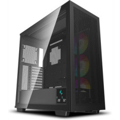 DeepCool Morpheus Case, Gaming, Black, Full Tower, 4 x USB 3.0 / 1 x USB Type-C, Tempered Glass Side Window Panel, 1x 420mm ARGB