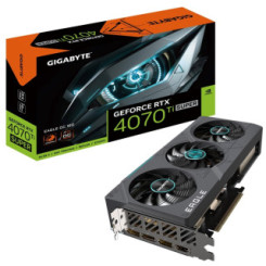 Gigabyte NVIDIA GeForce RTX 4070 Ti SUPER EAGLE OC Graphics Card, 16GB GDDR6X, 8448 CUDA Cores, 2640 MHz Core Clock, Triple Fan,