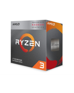 AMD Ryzen 3 3200G CPU with Wraith Stealth Cooler, Quad Core, AM4, 3.6GHz (4.0 Turbo), 65W, 12nm, 2nd Gen, VEGA 8 Graphics, Picasso