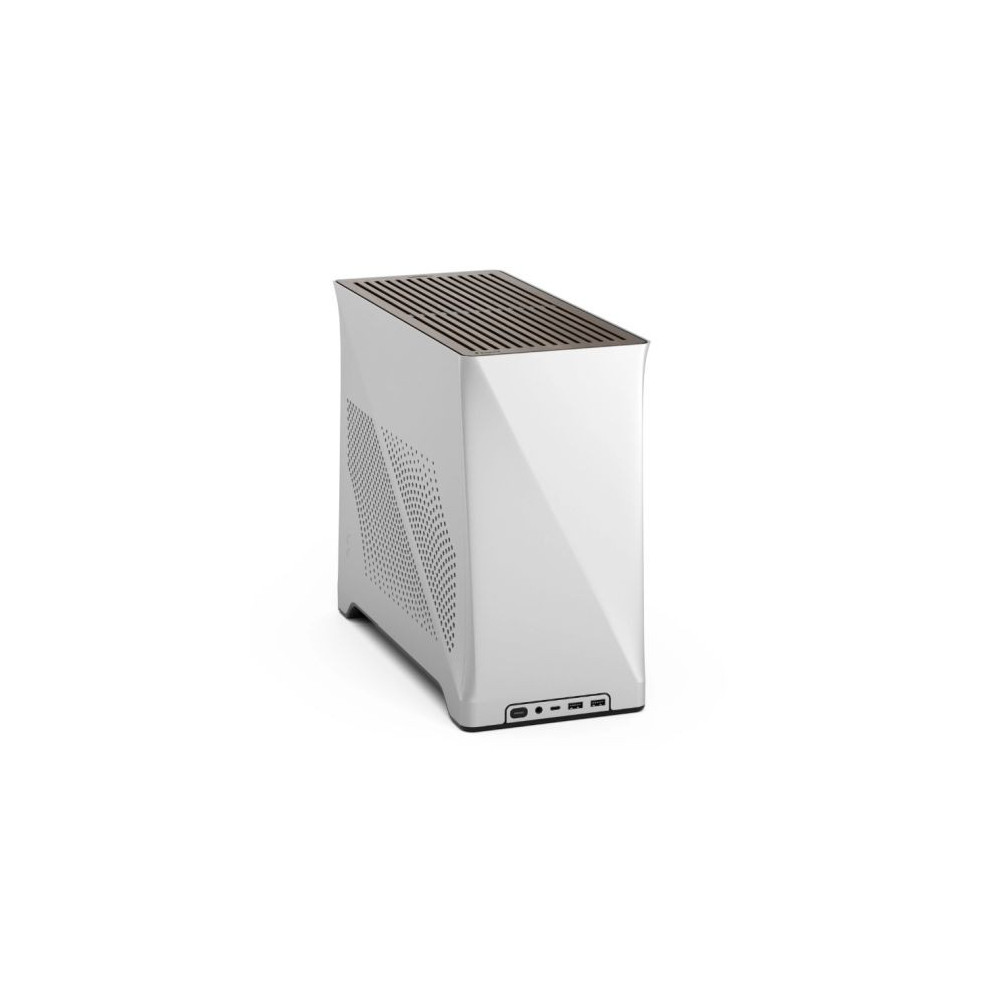 Fractal Design Era 2 ITX (Silver) Compact Case w/ Walnut Top, Mini ITX, Requires SFX/SFX-L PSU, 2 Fans, 3-Slot GPU & 280mm Radia