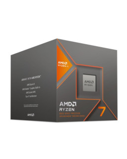 AMD Ryzen 7 8700G with Wraith Spire Cooler, AM5, Up to 5.1GHz, 8-Core, 65W, 24MB Cache, 4nm, 8th Gen, Radeon Graphics