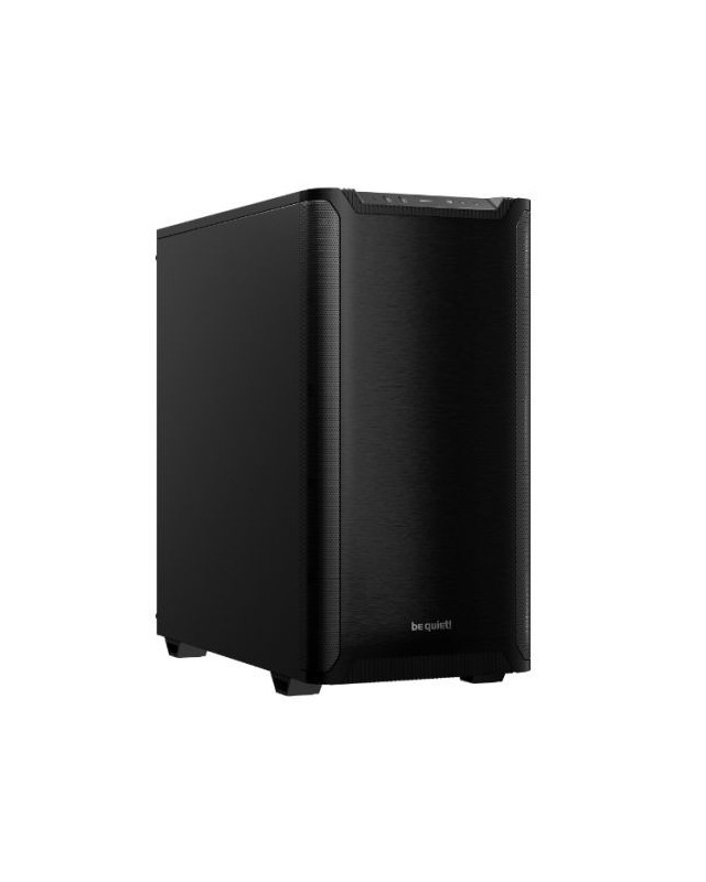Be Quiet! Pure Base 501 Gaming Case, ATX, Compact Design, 2 Pure Wings 3 Fans, High Airflow Top, USB-C, Black