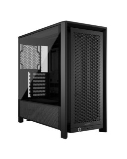 Corsair FRAME 4000D Modular Gaming Case w/ Glass Side, E-ATX, No Fans, InfiniRail Fan Mounting, USB-C, Asus BTF Compatible, Blac