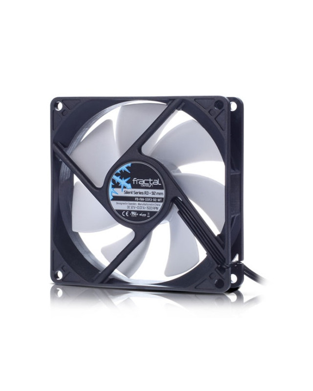 Fractal Design Silent Series R3 9cm Case Fan, 7 Blades, Rifle Bearing, 1500 RPM