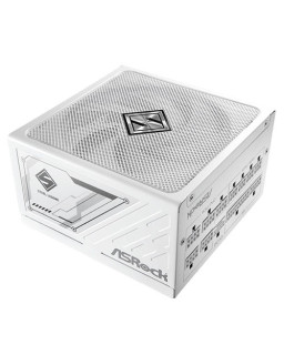 Asrock 850W Steel Legend SL-850GW PSU, Fully Modular, 80+ Gold, Cybenetics Platinum & Lambda A+, ATX 3.1, PCIe 5.1, White