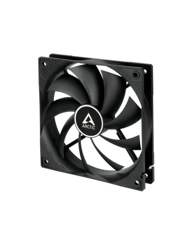 Arctic F12 Low Noise 12cm Case Fan, Black, 9 Blades, Fluid Dynamic