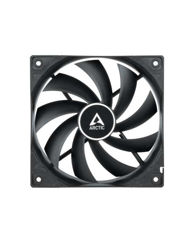 Arctic F12 12cm PWM PST Case Fan w/ Cable Splitter, Black, Fluid Dynamic, 230-1350 RPM