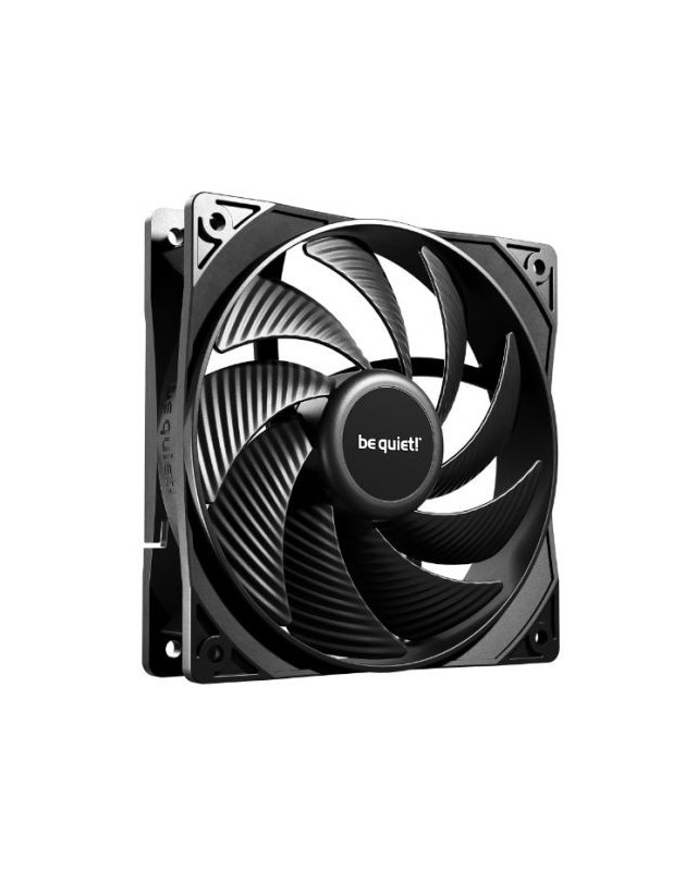 Be Quiet! BL106 Pure Wings 3 PWM High Speed 12cm Case Fan, Rifle Bearing, Black, 2100 RPM, Ultra Quiet