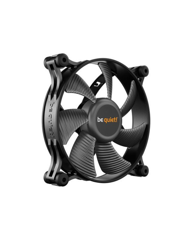 Be Quiet! (BL085) Shadow Wings 2 12cm PWM Case Fan, Rifle Bearing, 1100 RPM, Black