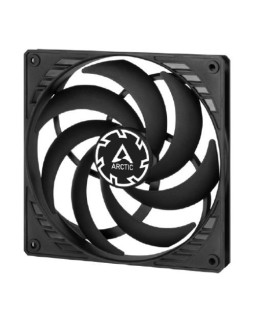 Arctic P14 14cm Pressure Optimised Slim PWM PST Fan w/ Cable Splitter, Black, Fluid Dynamic, 120-1800 RPM