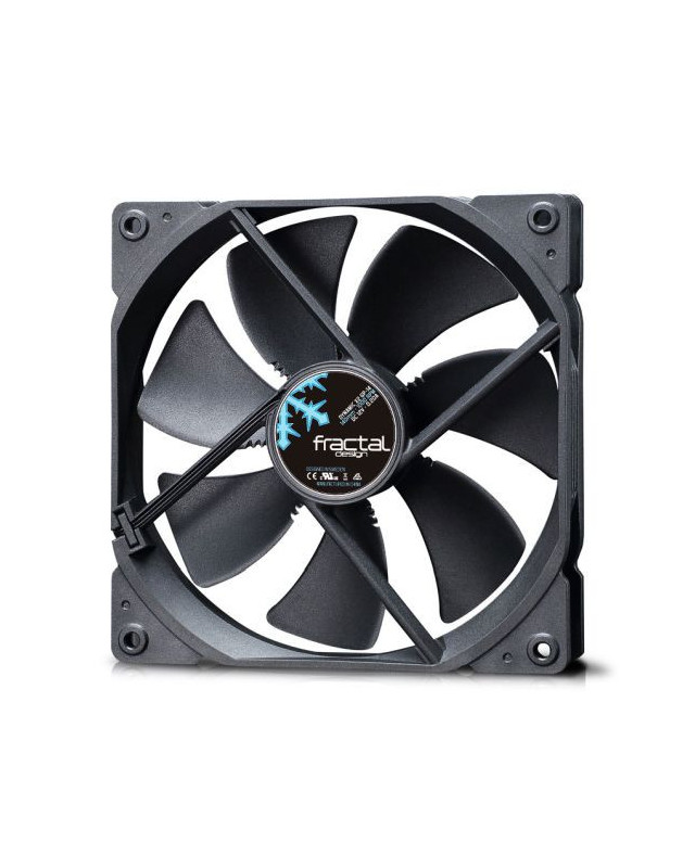 Fractal Design Dynamic X2 GP-14 14cm Case Fan, Long Life Sleeve Bearing, Counter-balanced Magnet, 1000 RPM, Black