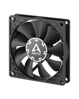 Arctic P8 Slim 8cm PWM PST Case Fan w/ Cable Splitter, Black, Fluid Dynamic, 300-3000 RPM