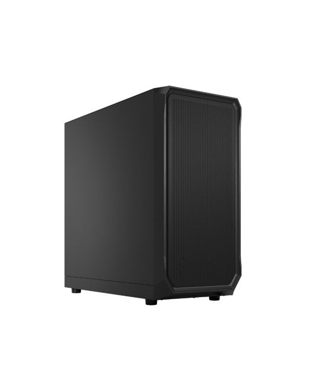 Fractal Design Focus 2 (Black Solid) Gaming Case, ATX, 2 Fans, Mesh Front, Innovative Shroud System