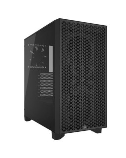 Corsair 3000D Airflow Gaming Case w/ Glass Window, ATX, 2x SP120 Fans, GPU Cooling, 4-Slot GPU Support, High-Airflow Front, Black