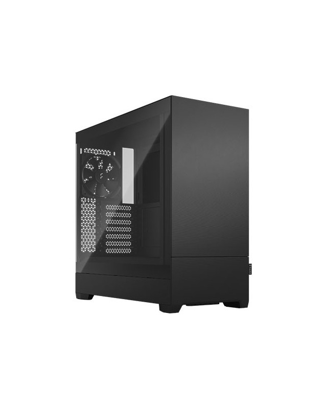 Fractal Design Pop Silent (Black TG) Gaming Case w/ Clear Glass Window, ATX, Sound-Damping Steel & Foam, 3 Fans