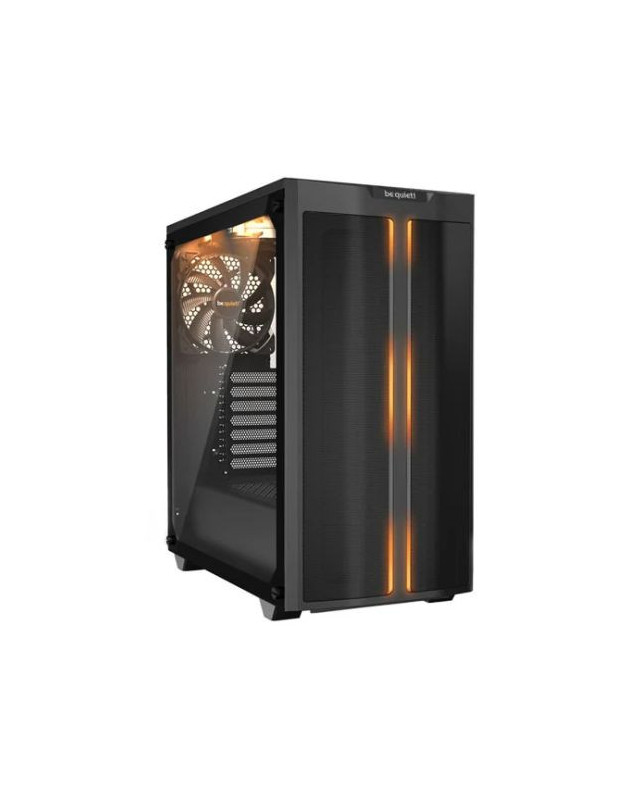 Be Quiet! Pure Base 500DX Gaming Case w/ Glass Window, ATX, 3 x Pure Wings 2 Fans, ARGB Front Lighting, USB-C, Black