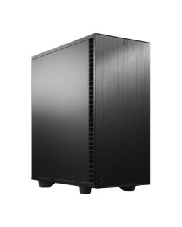 Fractal Design Define 7 Compact (Black Solid) Gaming Case, ATX, 2 Fans, Sound Dampening, Ventilated PSU Shroud, USB-C