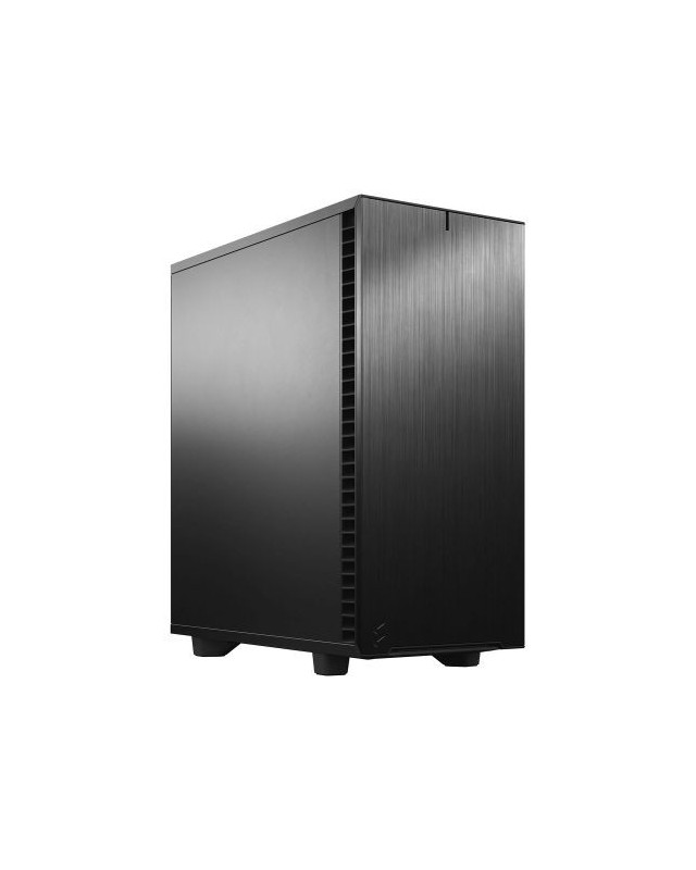 Fractal Design Define 7 Compact (Black Solid) Gaming Case, ATX, 2 Fans, Sound Dampening, Ventilated PSU Shroud, USB-C