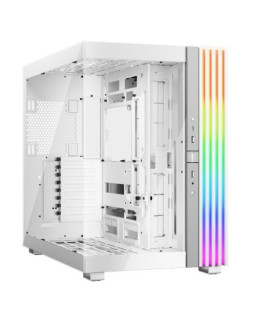 Be Quiet! Light Base 900 DX ARGB Gaming Case w/ Glass Front & Side, E-ATX, Invertible, 3M ARGB Strip & Controller, USB-C, Asus BTF Compatible, White