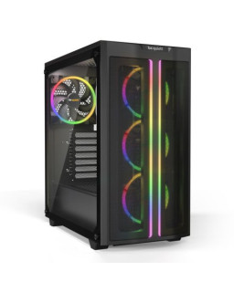 Be Quiet! Pure Base 500 FX Gaming Case w/ Glass Window, ATX, 4 ARGB Fans, ARGB PWM Hub, LED Control Button, USB-C