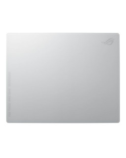Asus ROG MOONSTONE ACE L Tempered Glass Mouse Pad, Anti-slip Silicone Base, 500 x 400 x 4 mm, White