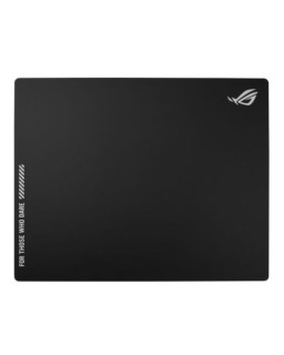 Asus ROG MOONSTONE ACE L Tempered Glass Mouse Pad, Anti-slip Silicone Base, 500 x 400 x 4 mm, Black